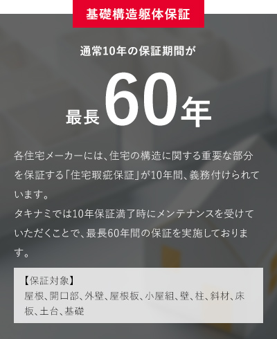 基礎構造躯体保証