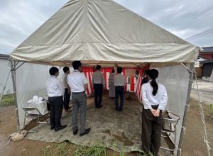 地鎮祭を行いました！